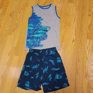 Cherokee Boys Shark Pajamas